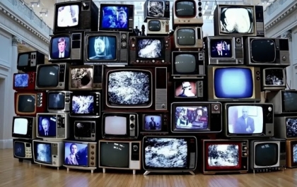 Stack of tvs