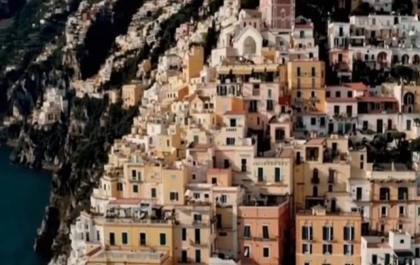 sora video: Aerial Photography of the Amalfi Coast